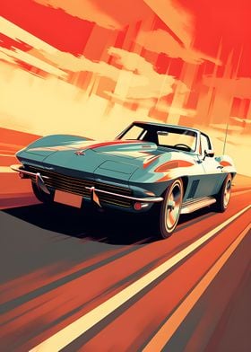 Corvette C2 Art