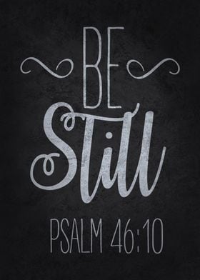 Be Still Psalm