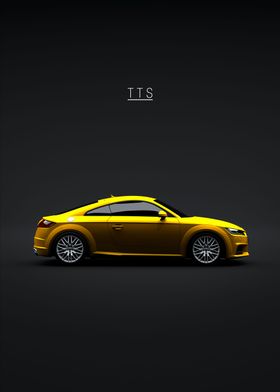 Audi TTs 2015 Orange