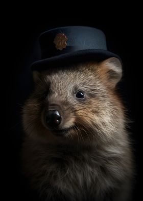 Police Officer Quokka