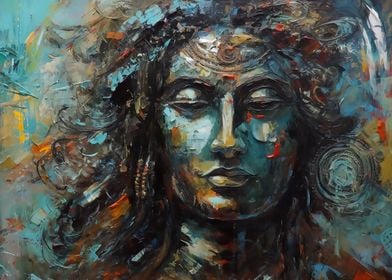 lord shiva painting