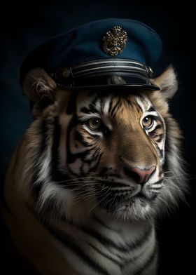 Police Officer Tiger