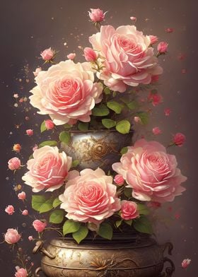 Cinematics Rose Painting