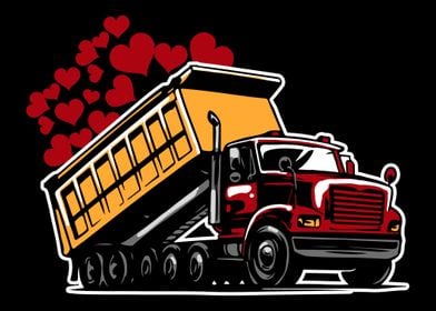 Truck Driver Hearts