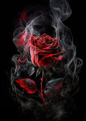 Red Rose Art