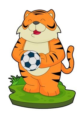 Tiger Soccer player Soccer