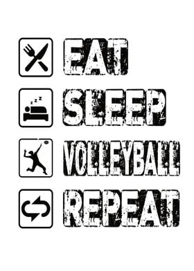 Eat Sleep Volleyball