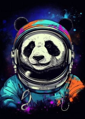 Panda Astronaut