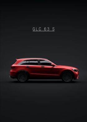 GLC63 S AMG 2020 Red