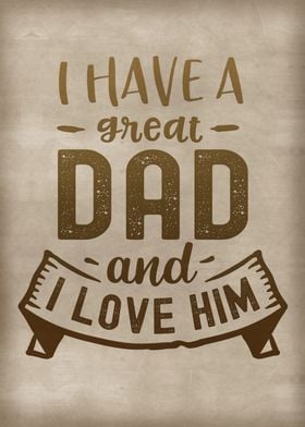 Great dad love him