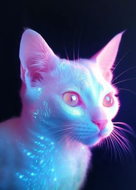 Neon Glowcat