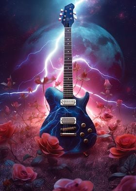 Lightning Space Guitar