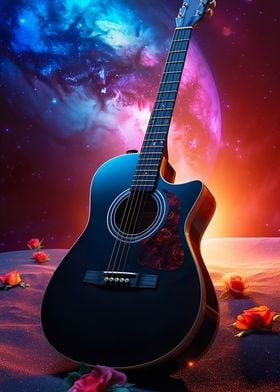 Guitar in Universe