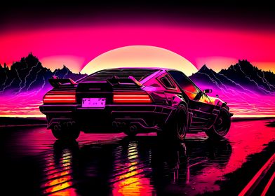 A Synthwave 80s