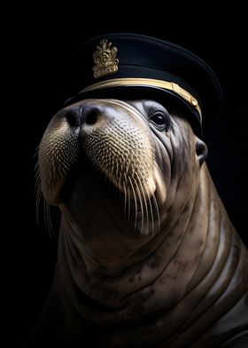 Police Officer Walrus
