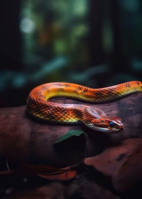 Serpentine snake