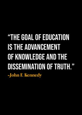 John F Kennedy Quote 