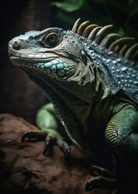 Stunning iguana