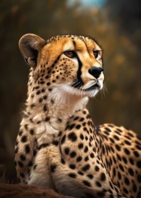 Stunning cheetah