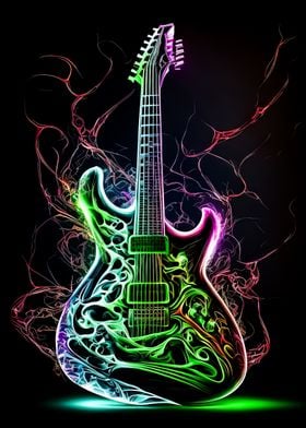 guitar neon