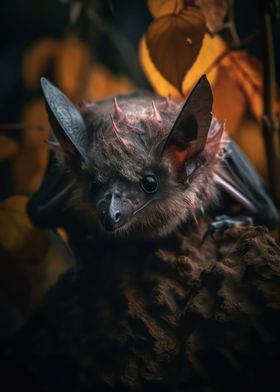 Swooping bat