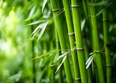 Green Serenity Bamboo Zen