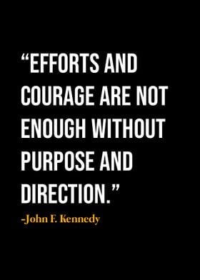 John F Kennedy Quote 