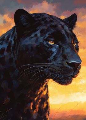 Black Panther Portrait