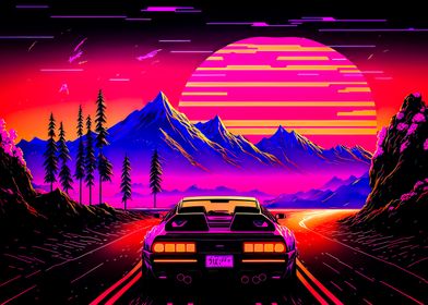 A Synthwave 80s