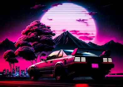 A Synthwave 80s