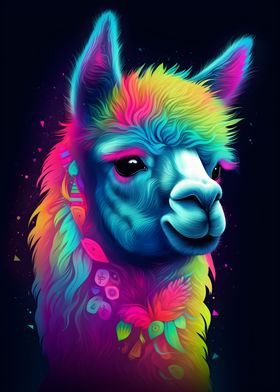 Neon Alpaca