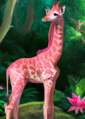 Pink Giraffe