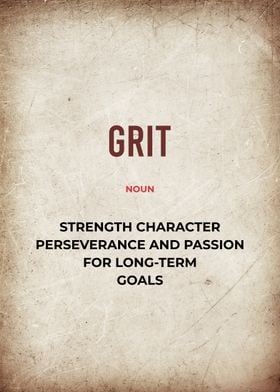 grit success motivation