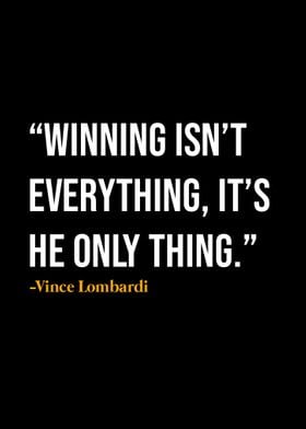 Vince Lombardi Quote 