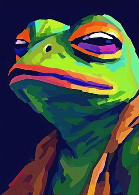 Pepe The Frog Meme Art