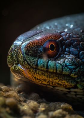 Magnificent eel