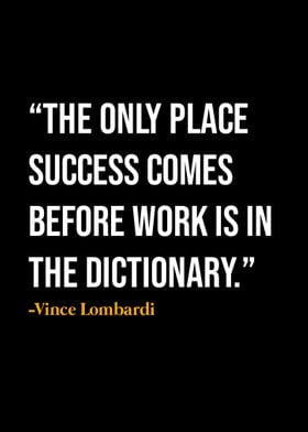 Vince Lombardi Quote 