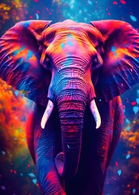 Elephant Black Light UV