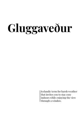 Gluggavedur