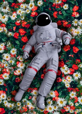 Floral Astronaut