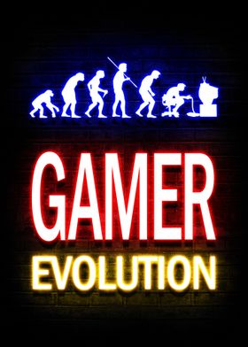 Gamer Evolution Neon