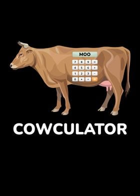 Cowculator Calculator Cow