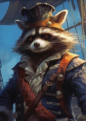 Raccoon Pirate