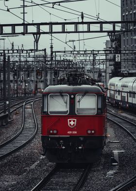 Switzerland Train car