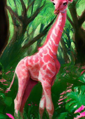 Pink Giraffe