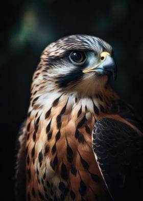 Magnificent falcon