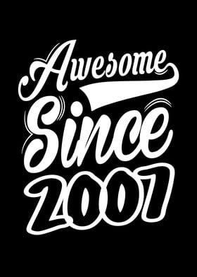 Awesome Since 2007