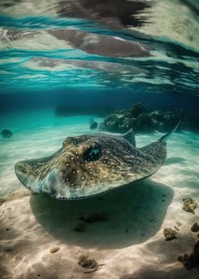 Stunning stingray