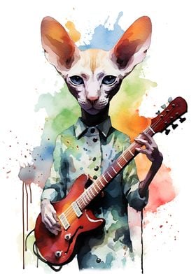 Peterbald cat