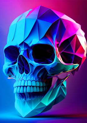 Skull Colorful